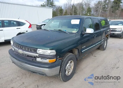 2002 Chevrolet Silverado 1500 Ls из США, поврежденный, VIN 1GCEK19T12Z342557